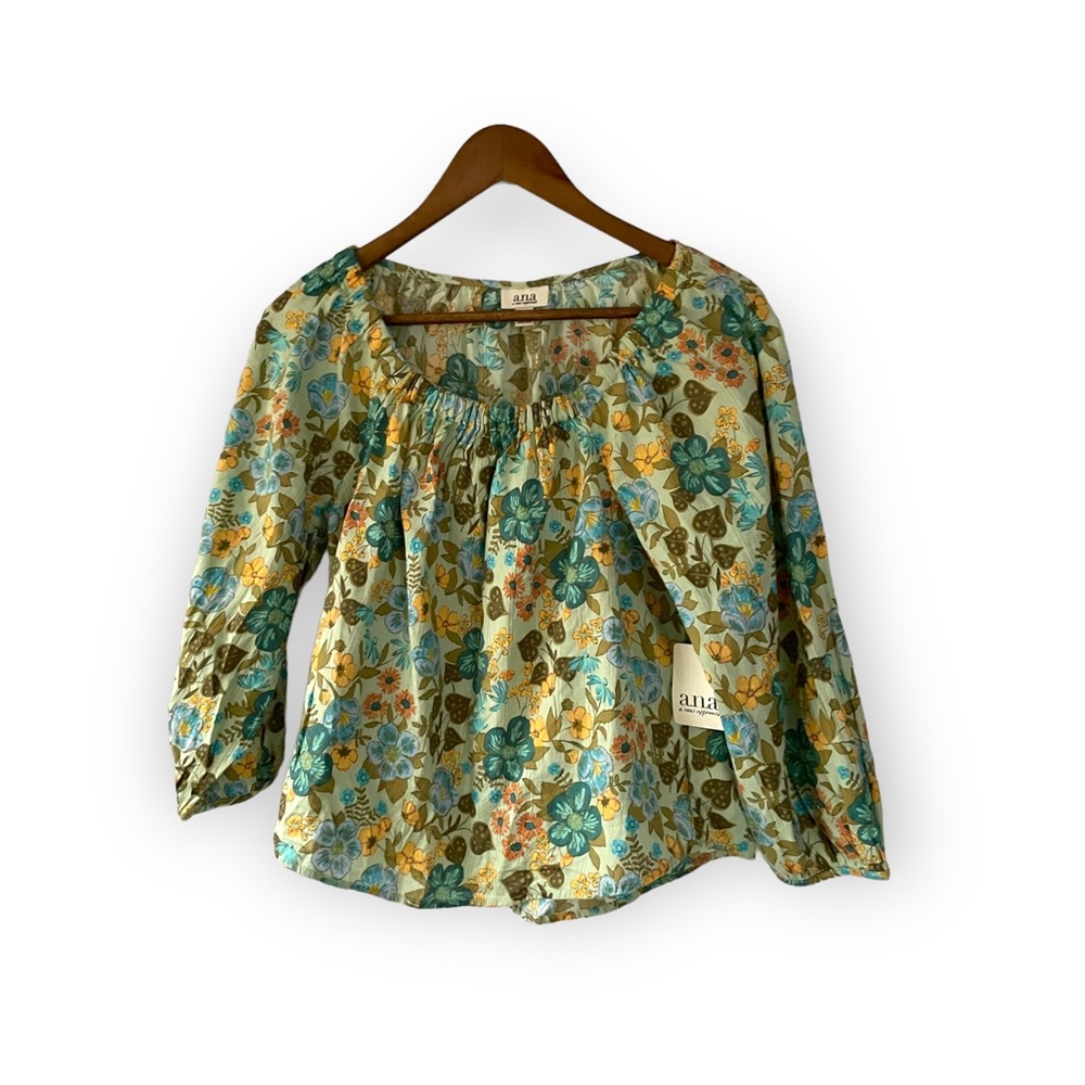 NWT a.n.a. floral top